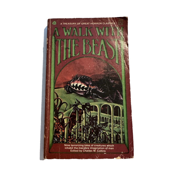 A Walk with the Beast, Avon Books, Horror Anthology Gothic 1969 PB Vintage - Picture 1 of 6